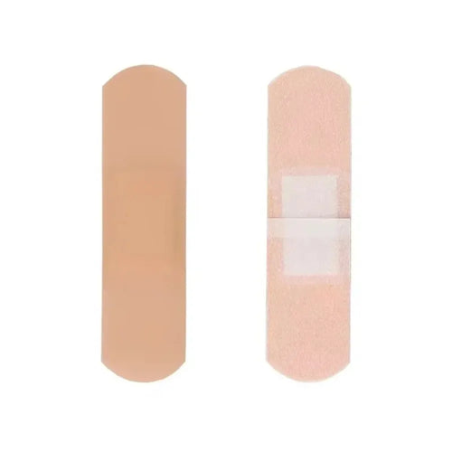 100Pcs Waterproof Breathable Cushion Adhesive Plaster Wound Hemostasis Sticker Band First Aid  Medical Gauze