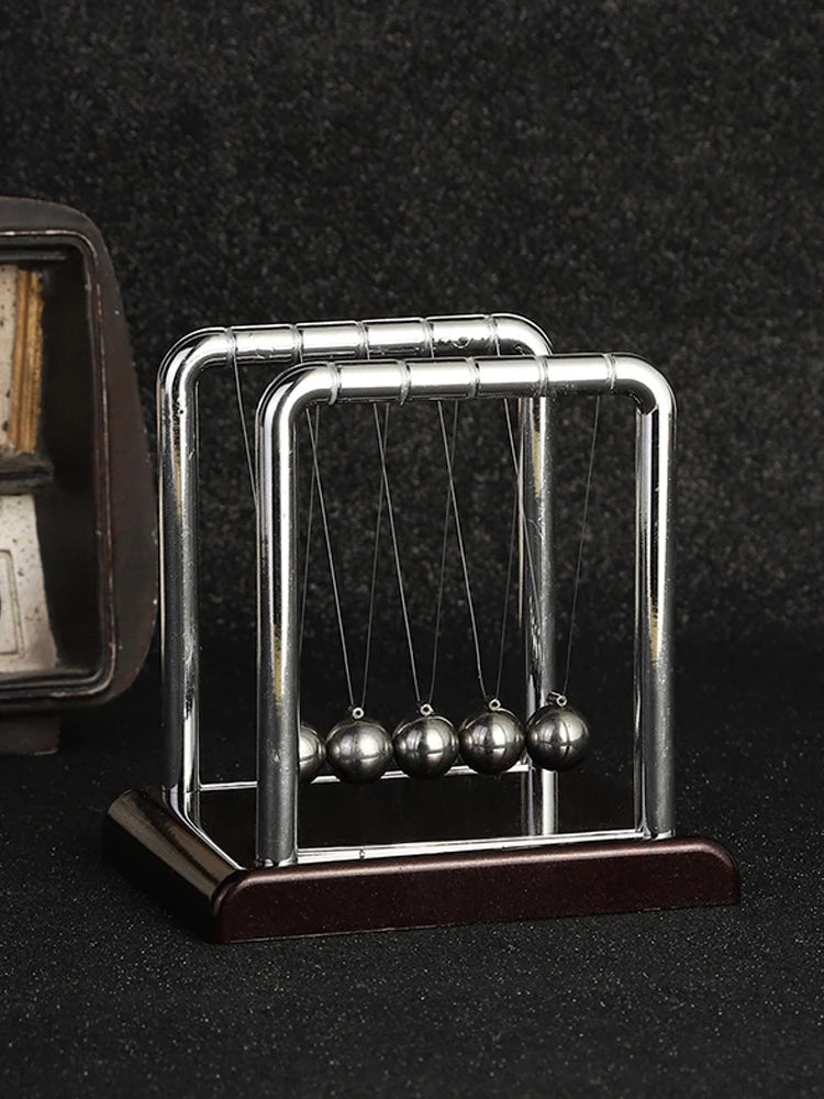 Newton's Cradle Balance Steel Ball Teaching Supplies Physics Science Pendulum Desktop Toys Stress Relief Gifts Home Decoration