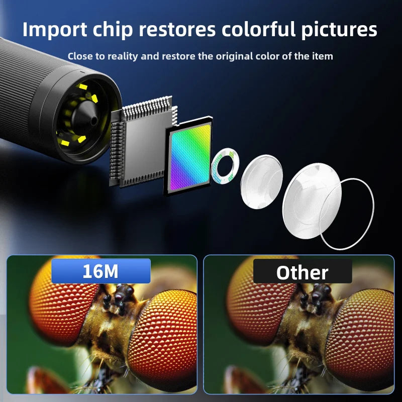 New 1080P high-definition digital electron microscope industrial science and education beauty electronic magnifying glass