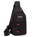 Men's and women's adjustable breast pockets, single-shoulder diagonal cross Oxford fabric breast pockets