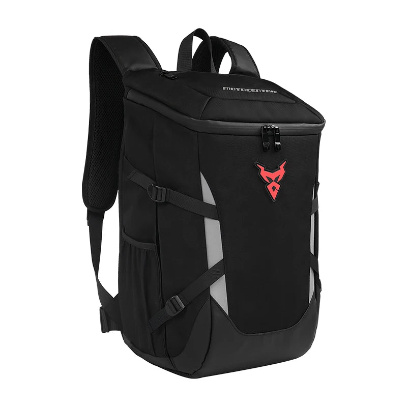 Waterproof Motorcycle Backpack Outdoor Sports Moto Biker Cycling Riding Helmet Backpack Reflective Business Travel Laptop Bag