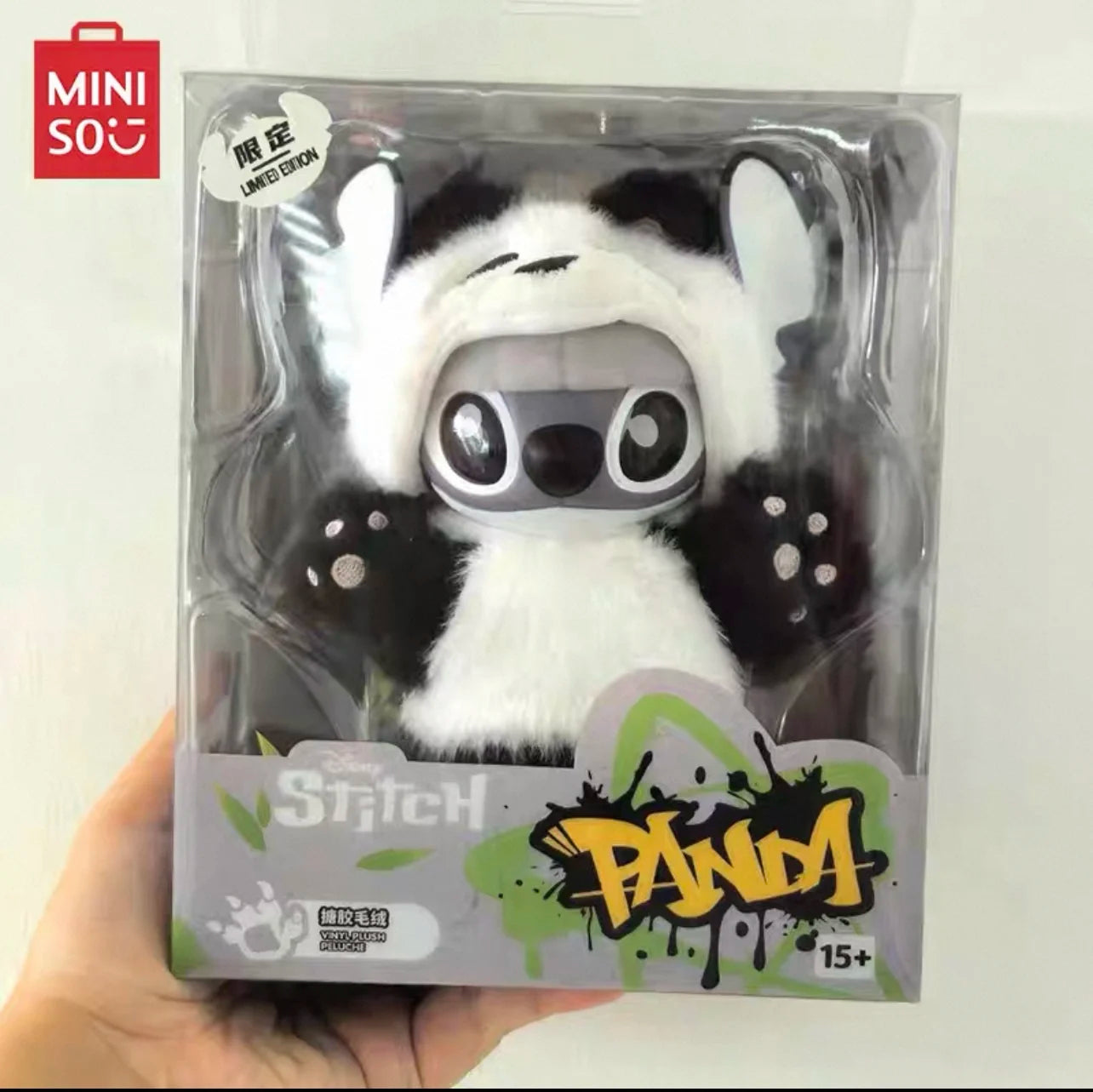 Hot Selling Genuine Stitch GenZ Street Series Panda Limited Edition Enamel Blind Box Plush Pendant Cute Model Ornament Gift