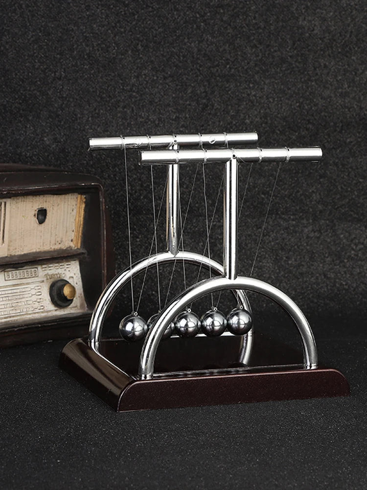 Newton's Cradle Balance Steel Ball Teaching Supplies Physics Science Pendulum Desktop Toys Stress Relief Gifts Home Decoration