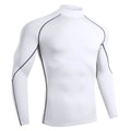 Men Sport T-shirt Quick Dry Bodybuilding Running Shirt Long Sleeve Compression Top Gym T Shirt Men Fitness Tight Rashgard