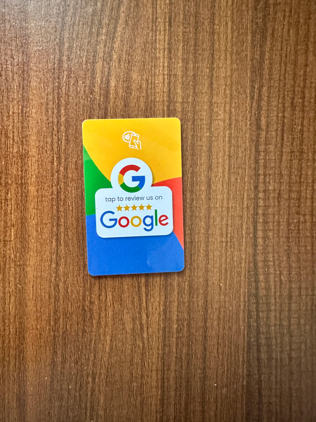 NFC 215 Programmable Google Review Acrylic Stickers Card NFC Station Table 13.56Mhz Waterproof NFC Stand Google Review Card