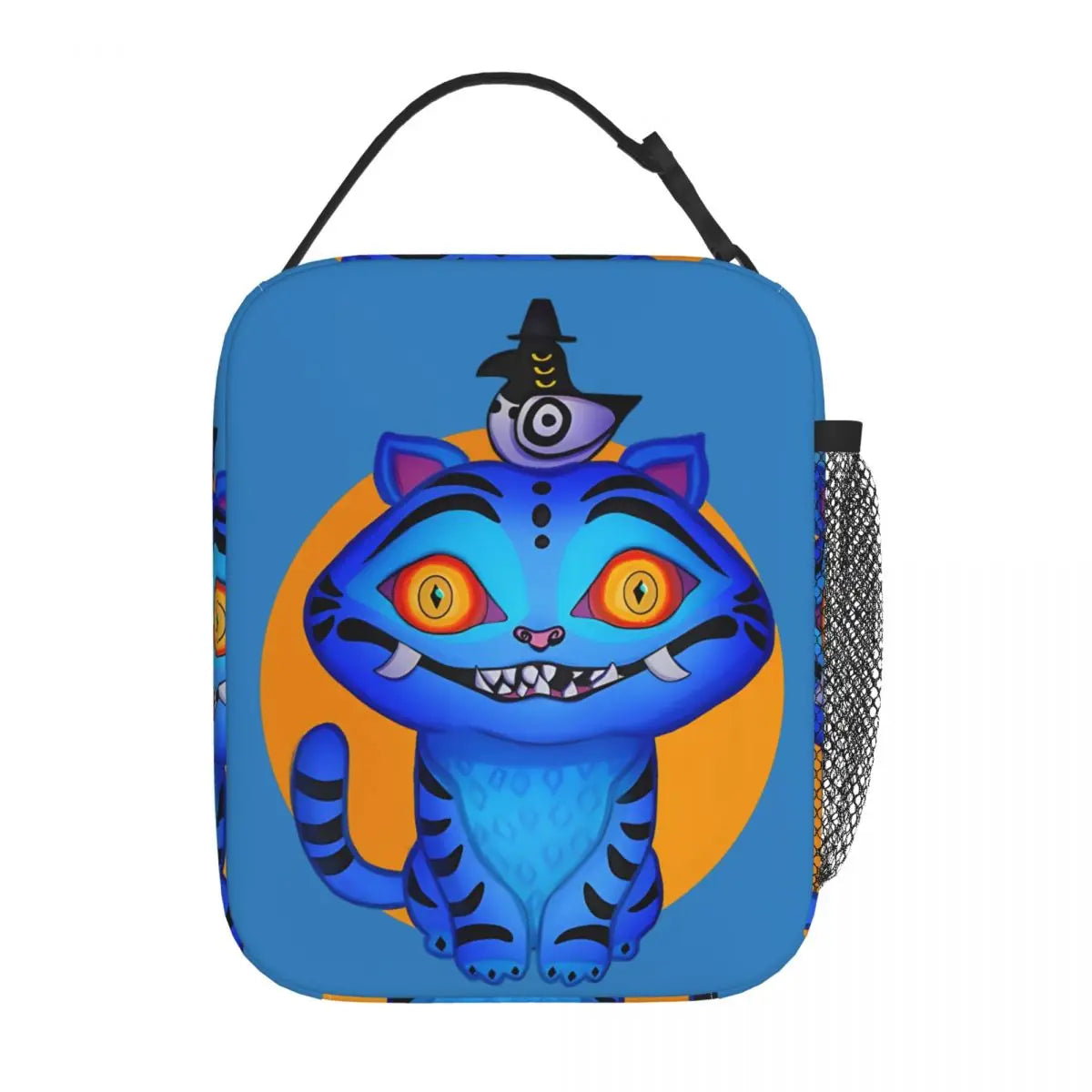 Kpop Demon Hunters Boys Team Retro Style 90s Insulated Lunch Bags Portable Meal Container Cooler Bag Tote Lunch Box Food Handbag