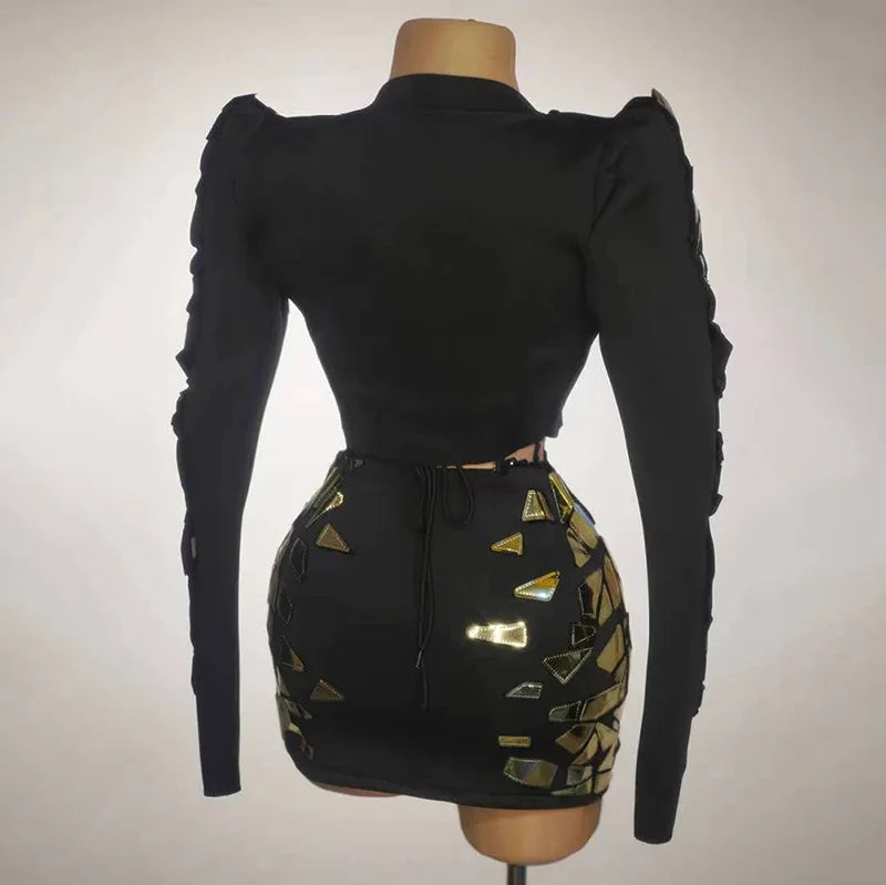Nightclub Sequins Costumes Nightclub Bars Dance Dresses Models Catwalks Parties Annual Meeting Dinner Dresses Vestido Luxo Festa