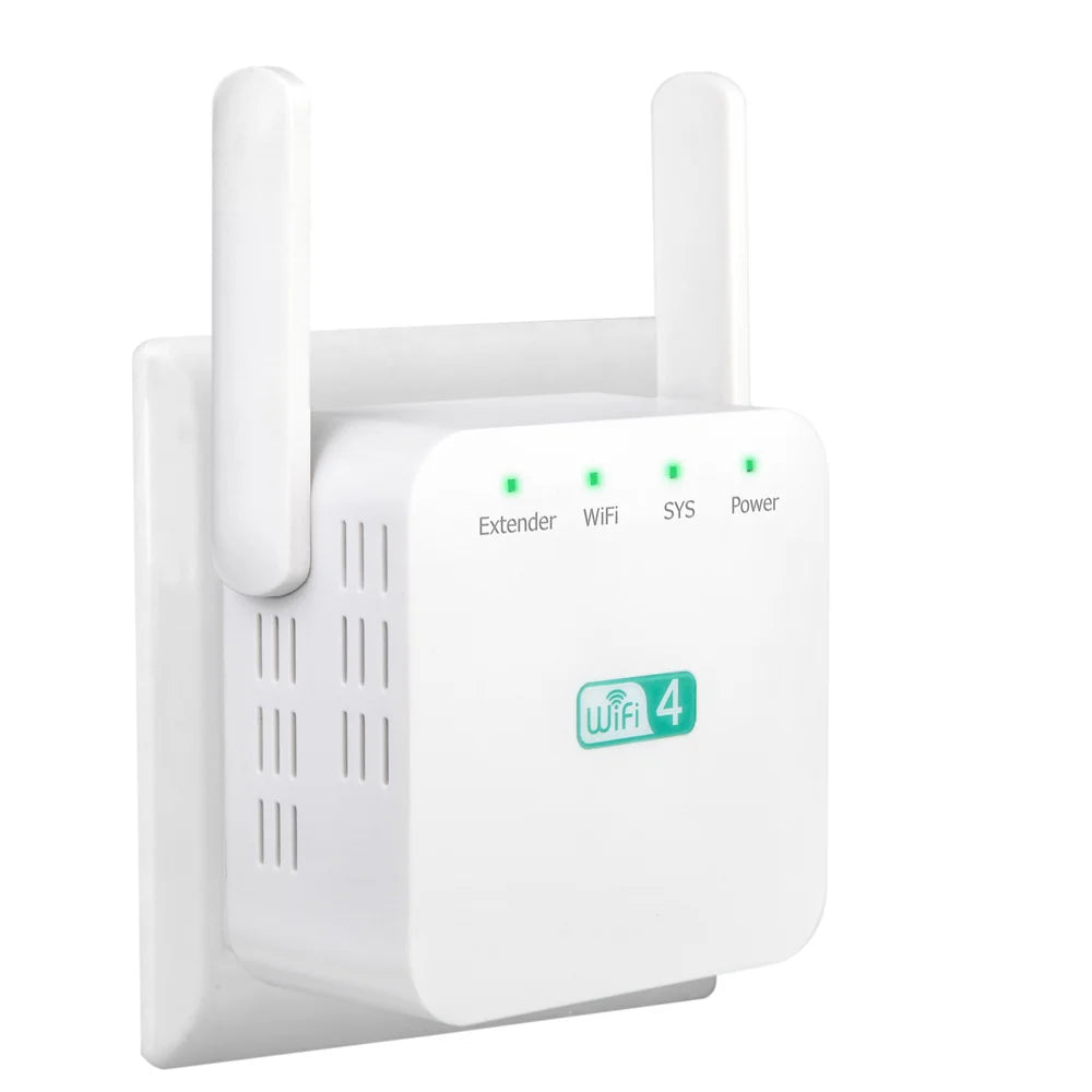 300Mbps WiFi Repeater Router 2.4G Access Point Ap Broadband Wireless Booster Long Range Amplifier Network Extender for Home