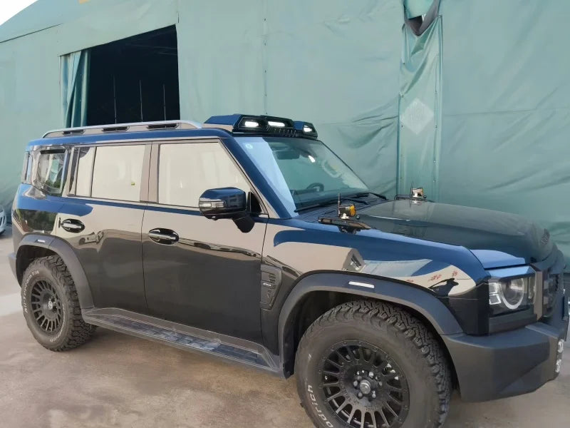 Car Roof Three-eye Spotlight Fit for JETOUR Traveler T2 2023-2025  Modified Auto LED Off-road Searchlight Exterior Accessories