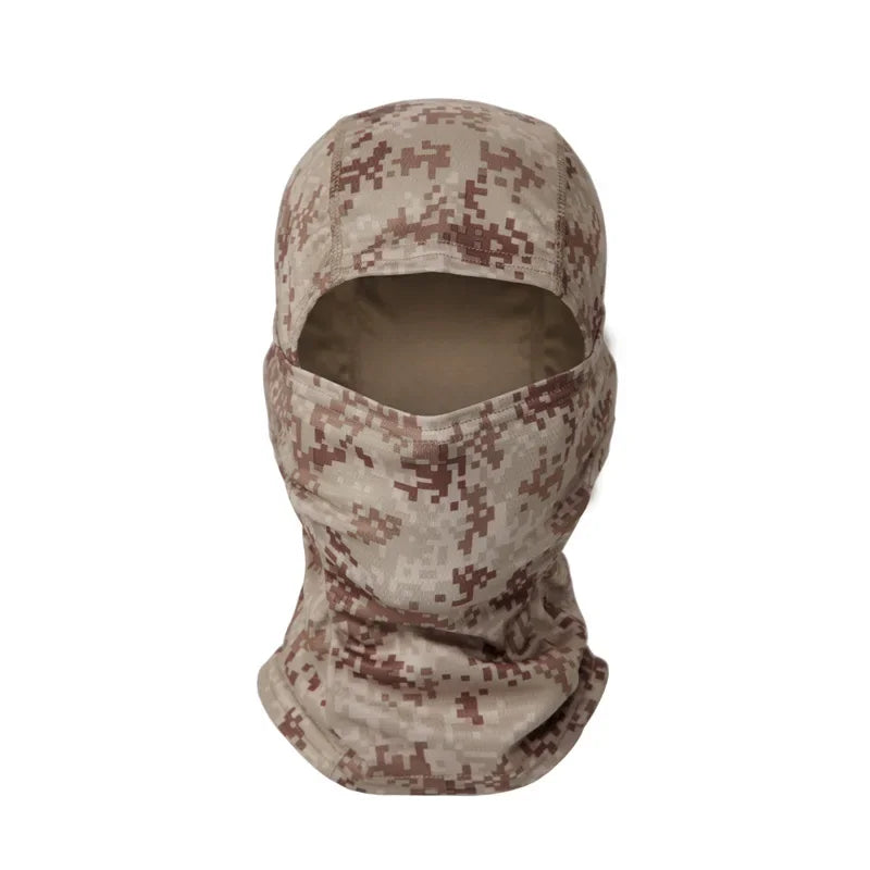 Camouflage Balaclava Hat Cycling Full Face Mask Outdoor Sports Hunting Hiking Ski Mask motorcycle Helmet Inner Cap