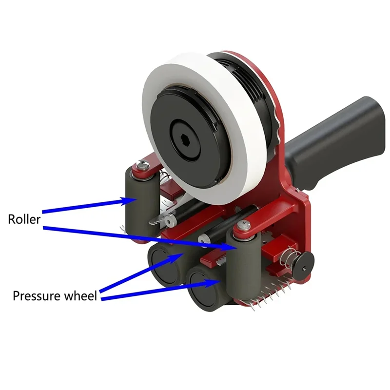 A84X-Spray Paint Sticker Masking Tape Dispenser Beauty Seam Tape Pasting Machine Textured Paper Pasting Linear Guide Mark