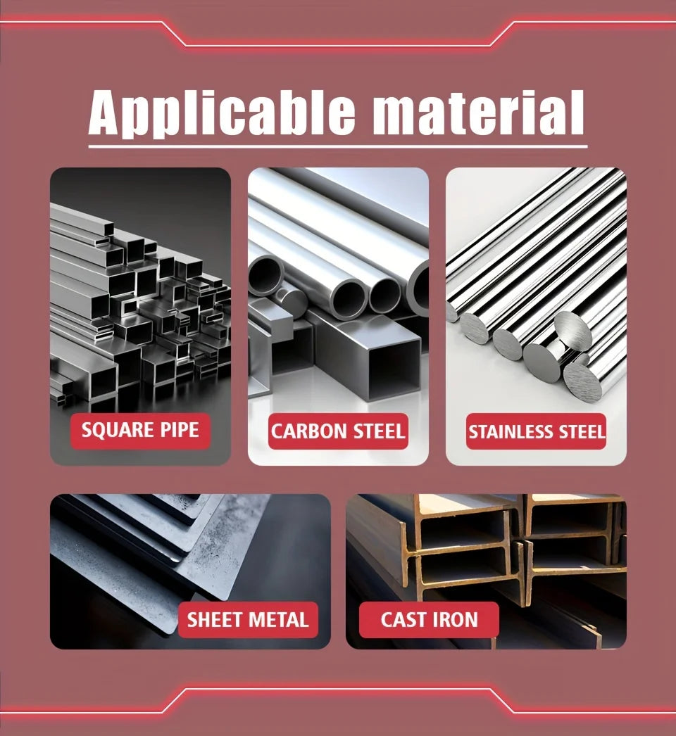 Mini Welder 140A Flux Core MIG/Stick Welder 2 IN 1 IGBT Inverter Welding Machine Portable Handheld House Use Welding Equipment