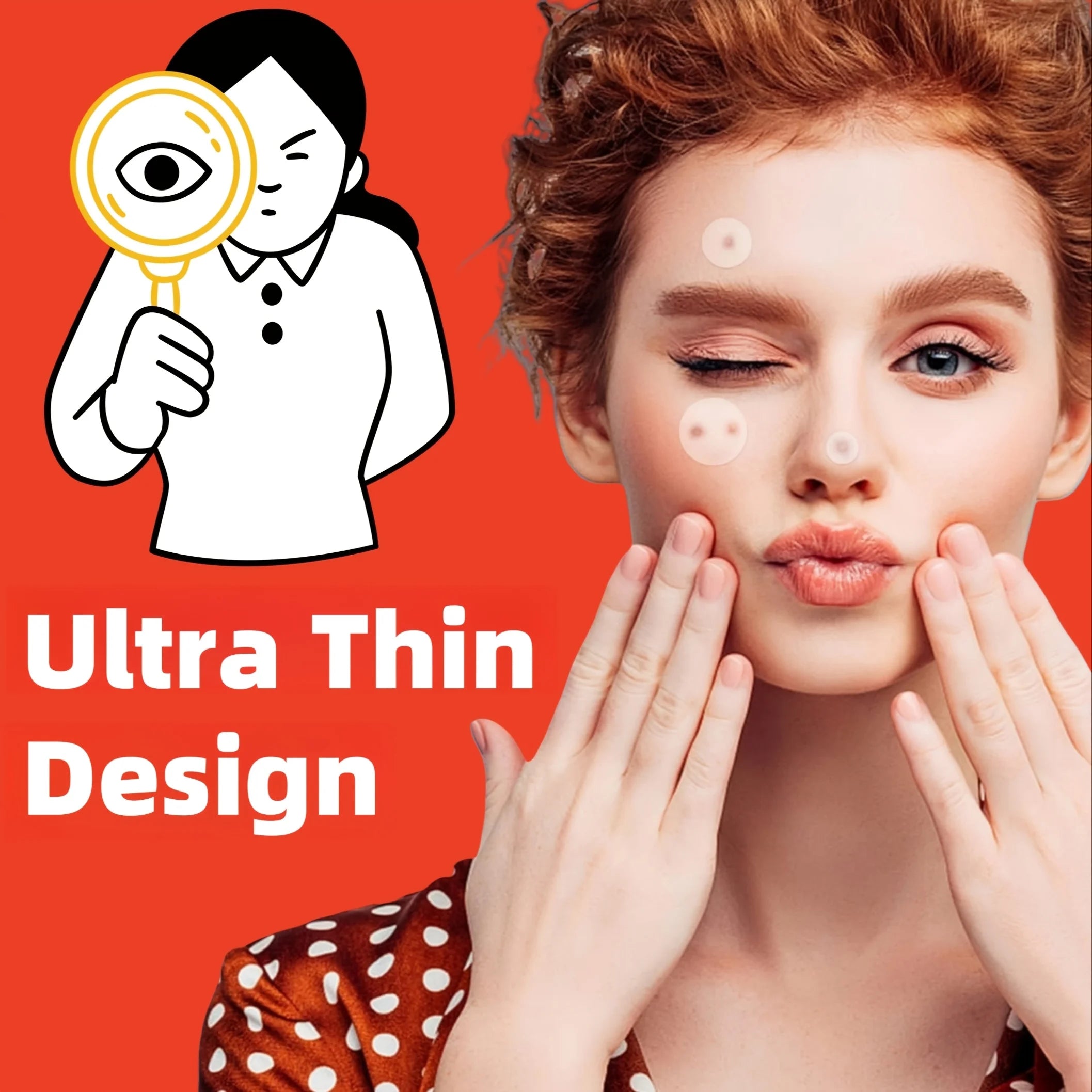 Micro-Thin Acne Patches (720pcs) - Undetectable Hydrocolloid Stickers for Day & Night