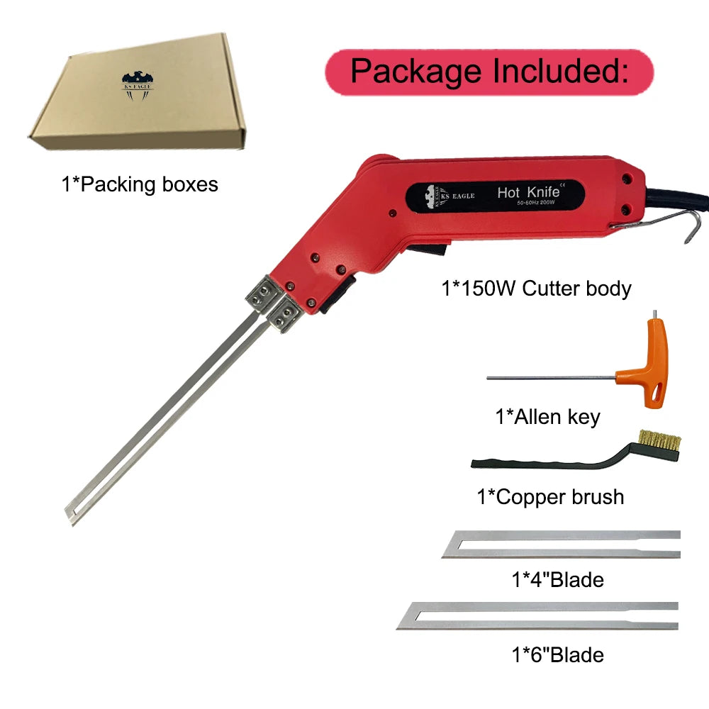 Electric Foam Polystyrene Knife High-Temp Foam Cutting Tool for DIY Art Projects and Insulation Work Thermal Knife for Styrofoam
