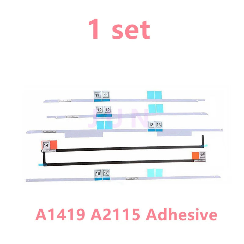 LCD Display Screen Adhesive Strip Sticker Tape + Opening Tool Kit for Apple iMac 21.5" A1418 A2116 27" A1419 A2115