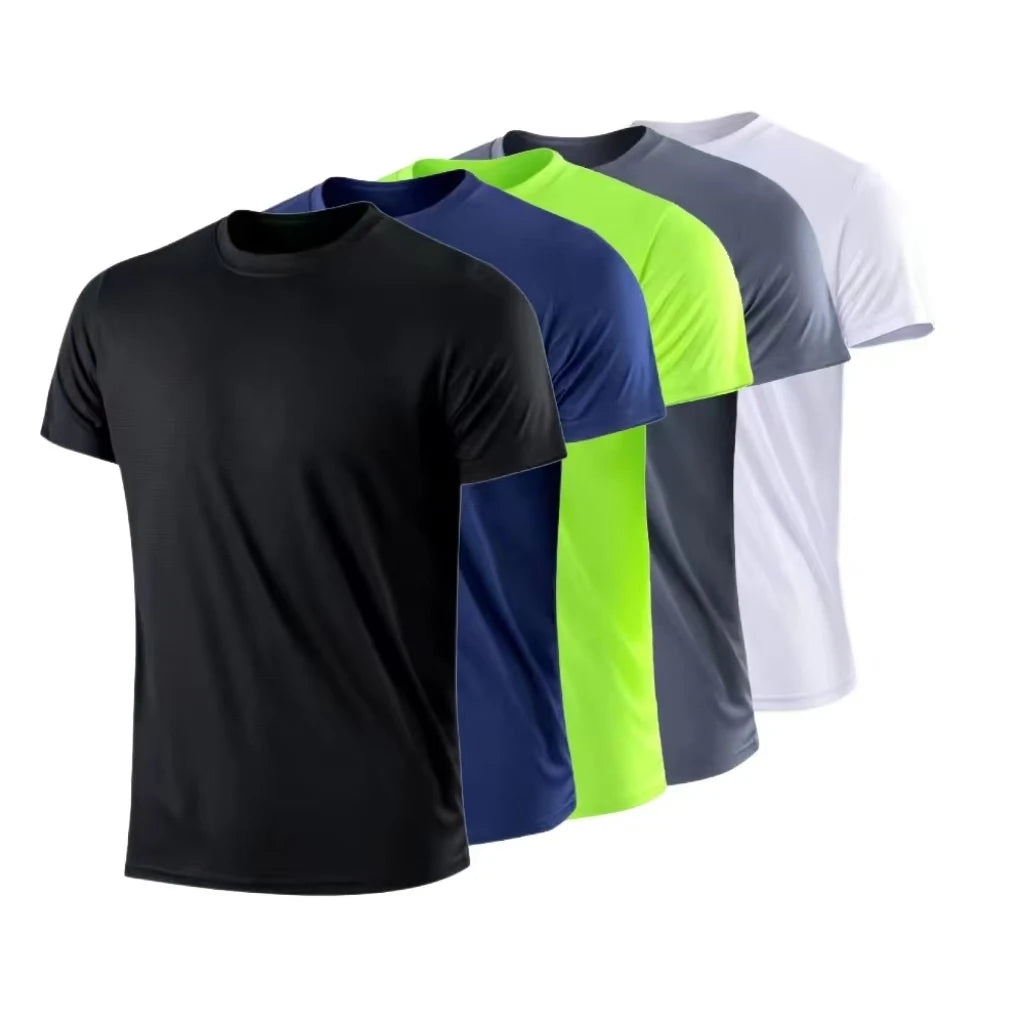 Summer Sport Gym t Shirt Men Quick Dry Running Bodybuilding Shirts Men Short Sleeve Fitness Tops Oversized Brazil t-Shirt Jersey