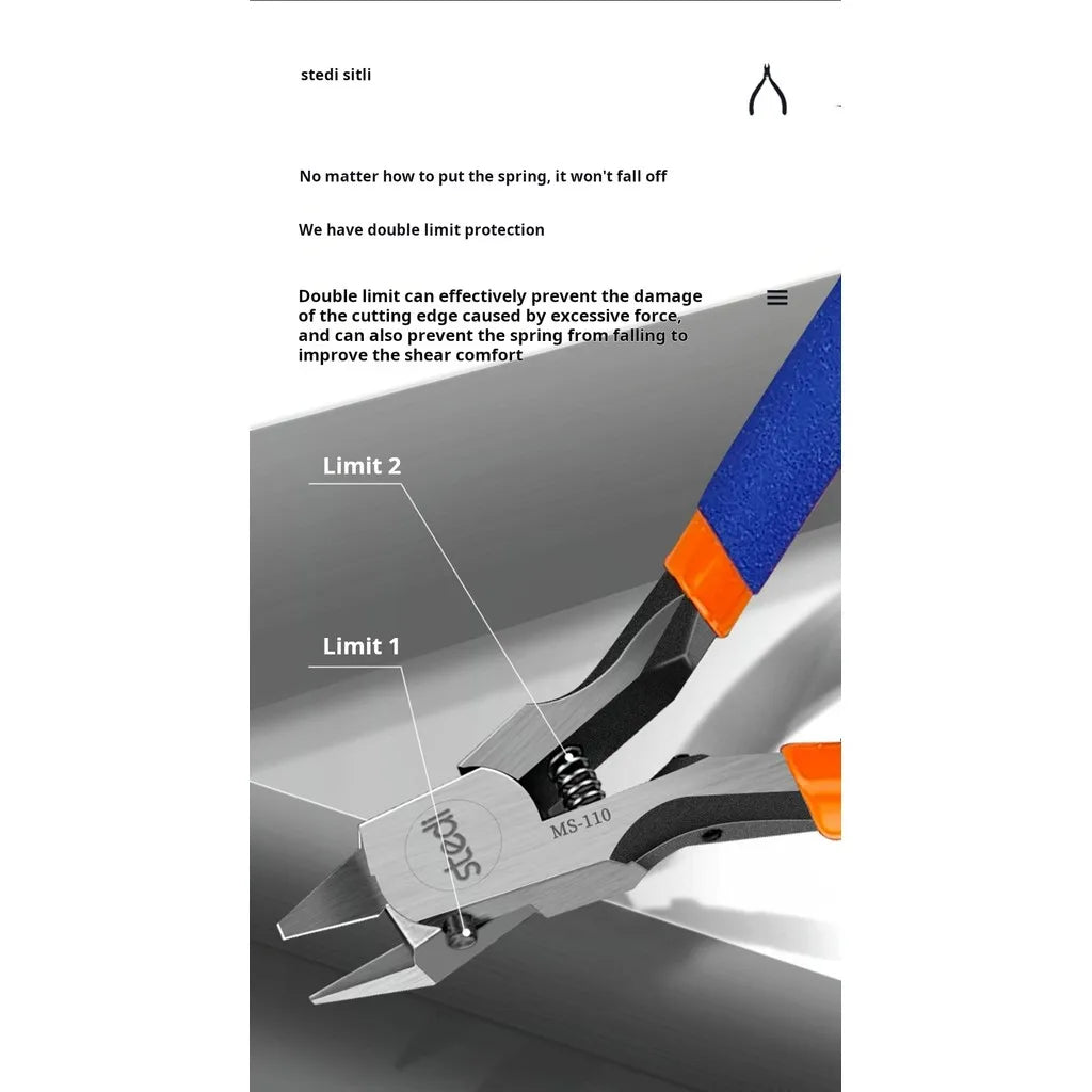Stedi MS-110 Single Blade Model Pliers for Gundam Scale  Model Cutting Tool Model DIY Specific Advanced Single-blade Pliers