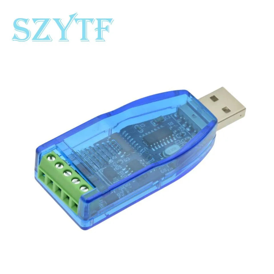 Industrial USB To RS485 Communication Module Bidirectional Half Duplex Serial Line Converter TVS Protection U485CH340G Converter