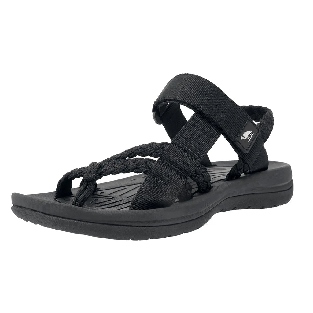 GOLDEN CAMEL Hiking Sandals for Women Comfortable Athletic Sport Sandal with Arch Support for Casual Walking Outdoors Water