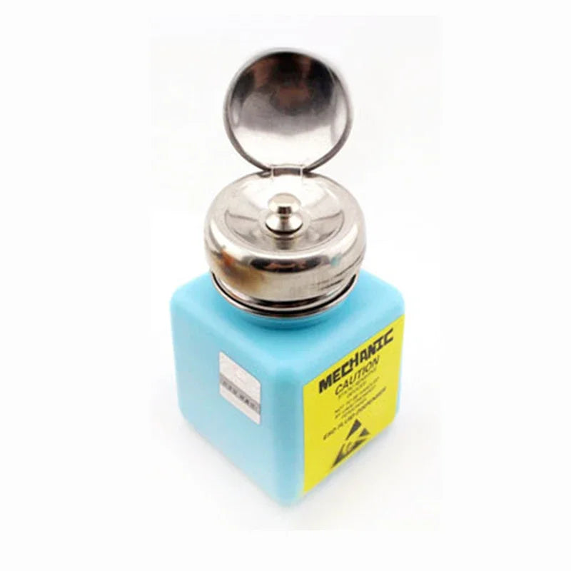 MECHANIC TZ01 4oz 6oz Anti-static Alcohol  Bottle for Motherboard Cleaning Industrial Stainless Steel Solution Dispenser