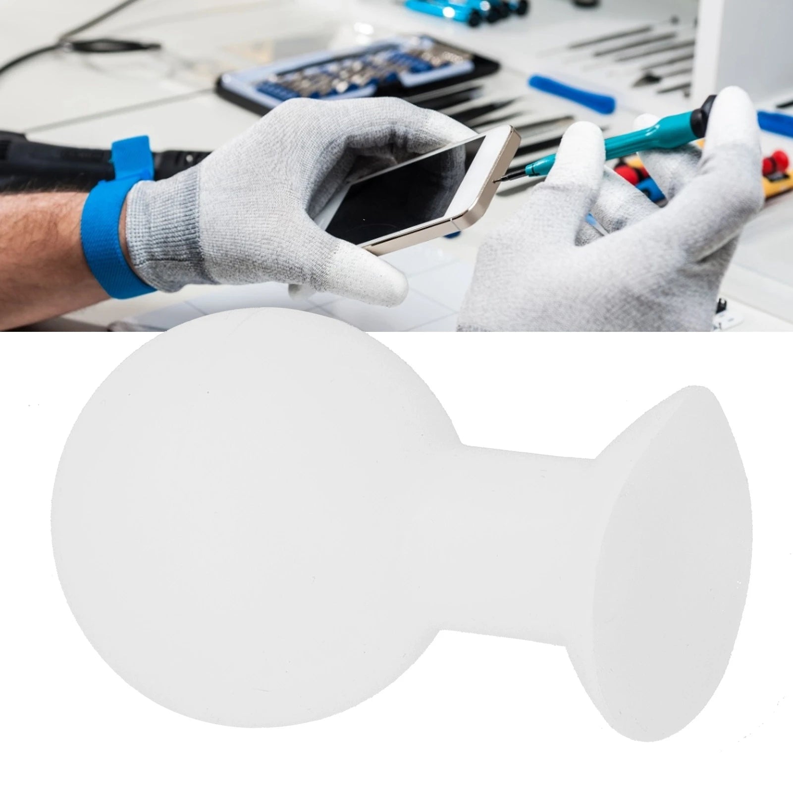 30mm Vacuum Suction Cup Anti-Static Silicone Screen Suction Ball Mobile Phone Repair Tool Cell Phone Accessory Phone Suction Cup