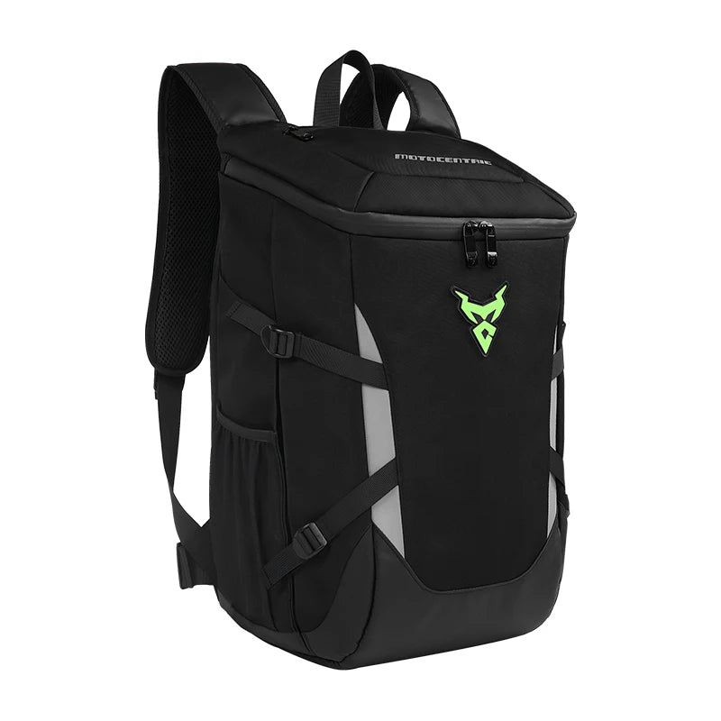 Waterproof Motorcycle Backpack Outdoor Sports Moto Biker Cycling Riding Helmet Backpack Reflective Business Travel Laptop Bag