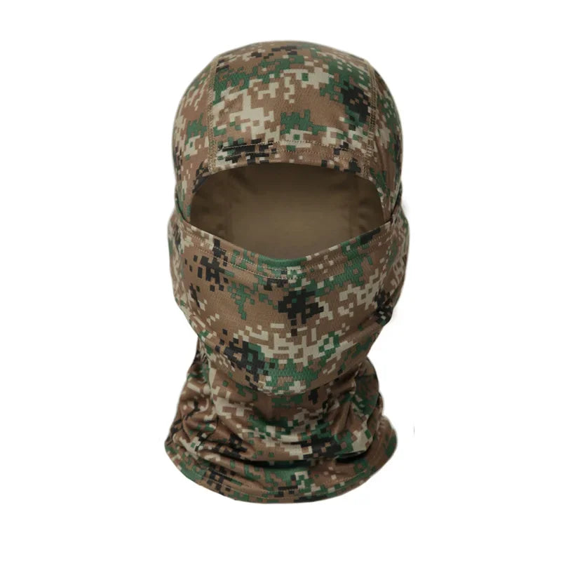 Camouflage Balaclava Hat Cycling Full Face Mask Outdoor Sports Hunting Hiking Ski Mask motorcycle Helmet Inner Cap