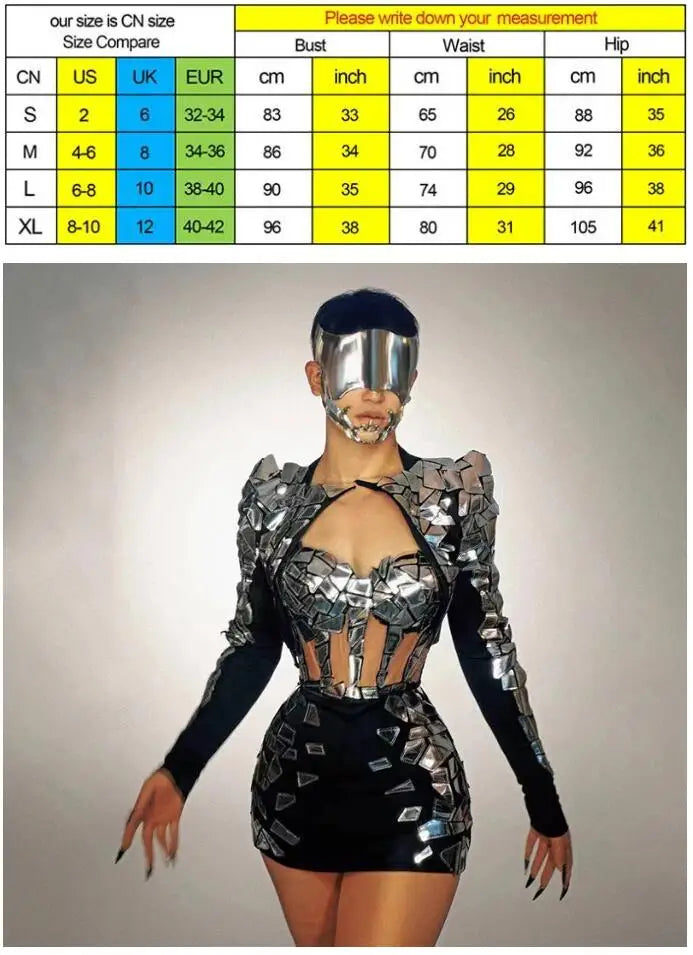 Nightclub Sequins Costumes Nightclub Bars Dance Dresses Models Catwalks Parties Annual Meeting Dinner Dresses Vestido Luxo Festa