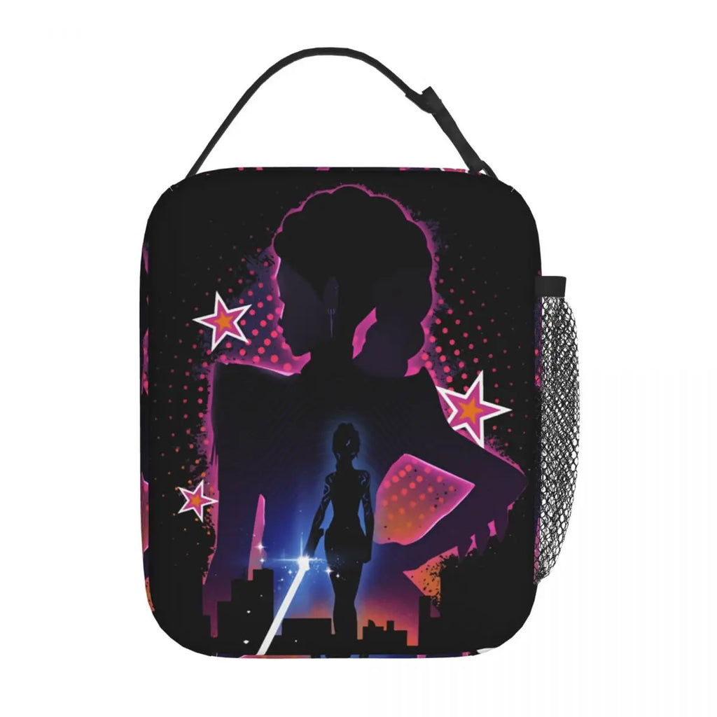 Huntrix Girls Cup Noodles Kpop Demon Hunters Lunch Bag Portable Lunch Box Men Office Print Cooler Bag Leisure Oxford Lunch Bags