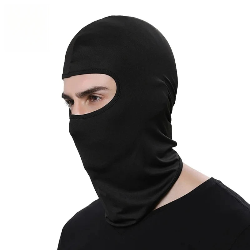 Motorcycle Balaclava Sun Protection Full Face Mask Breathable Mesh Airsoft Mask Balaclava Bicycle Cycling Head Cover Unde