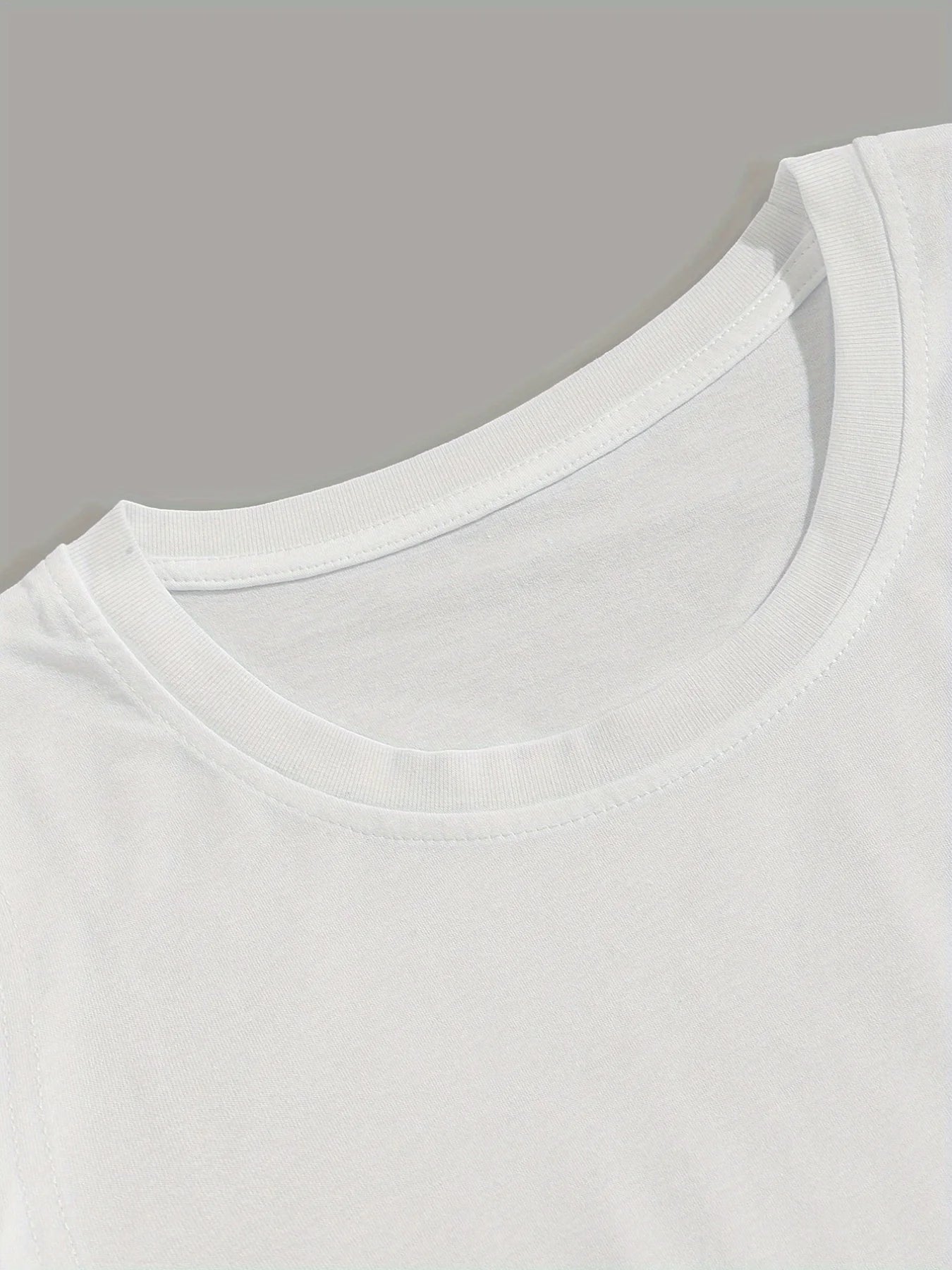 Men's Woman Portrait Graphic Crew Neck T-Shirts, Casual Sport Tees For Spring Summer