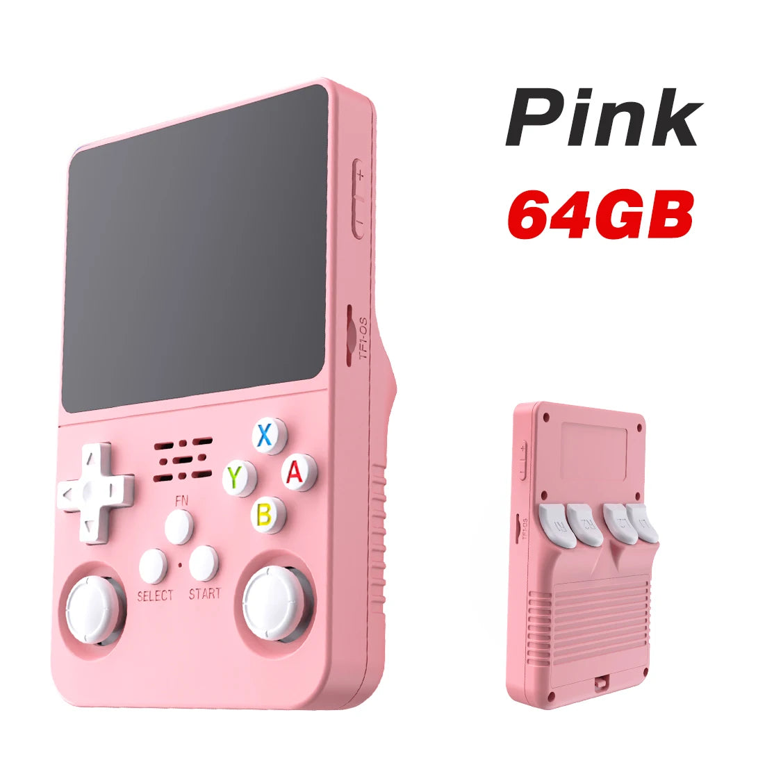 128GB R36S Retro Handheld Video Game Console 3.5Inch IPS Screen Player Kid Portable Pocket Video Player Games Arkos System