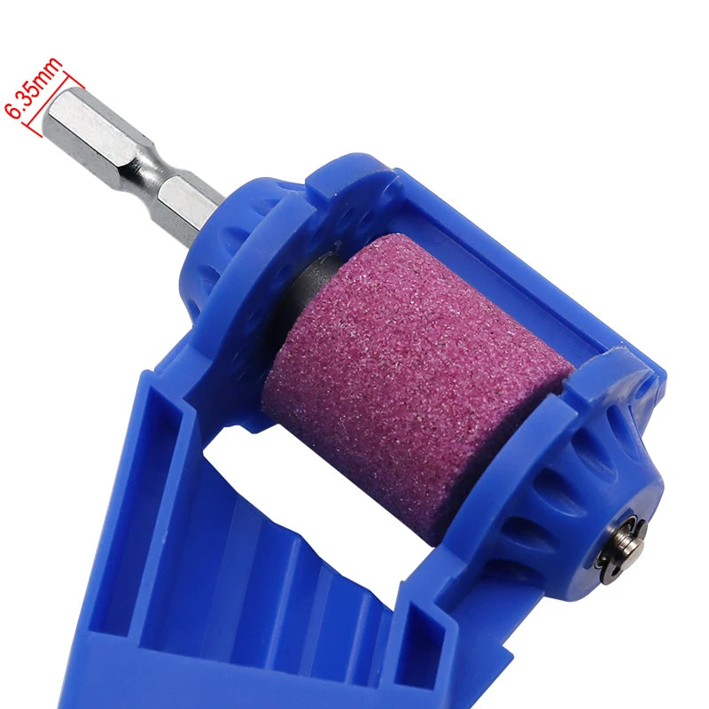 1set Corundum Grinding Wheel Drill Bit Sharpener Titanium Drill Portable Drill Bit Powered Tool Parts