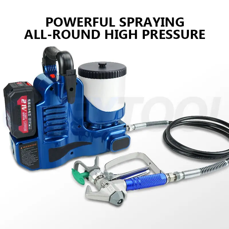 High Pressure Airless Spraying Machine Electric Airless Paint Sprayer Airless Spray Gun Lithium Battery Airless Spray Machine