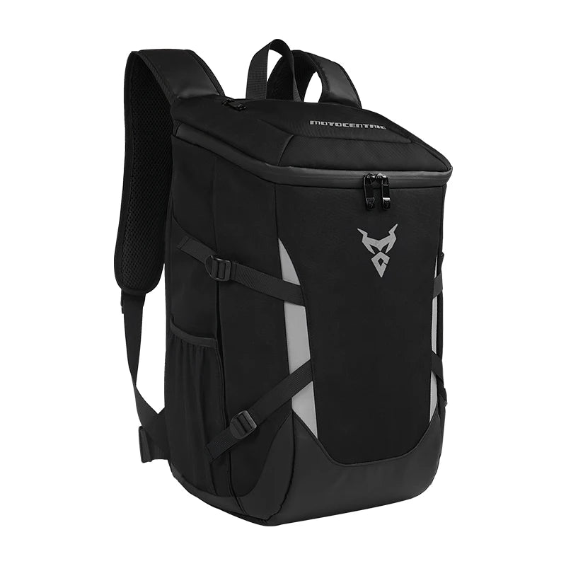 Waterproof Motorcycle Backpack Outdoor Sports Moto Biker Cycling Riding Helmet Backpack Reflective Business Travel Laptop Bag