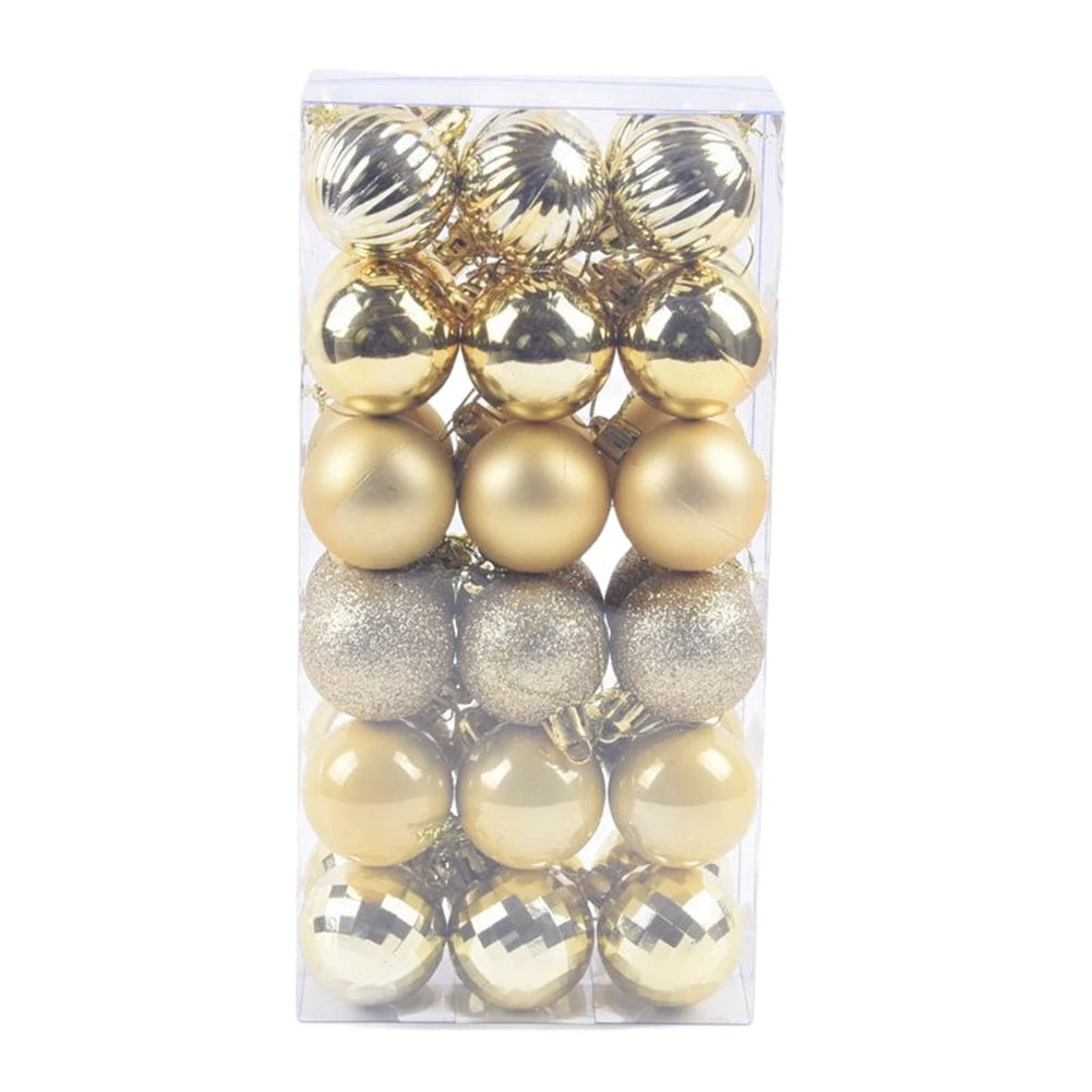 Christmas Ornaments Shatterproof Christmas Tree Ornament Set Christmas Balls Decoration New