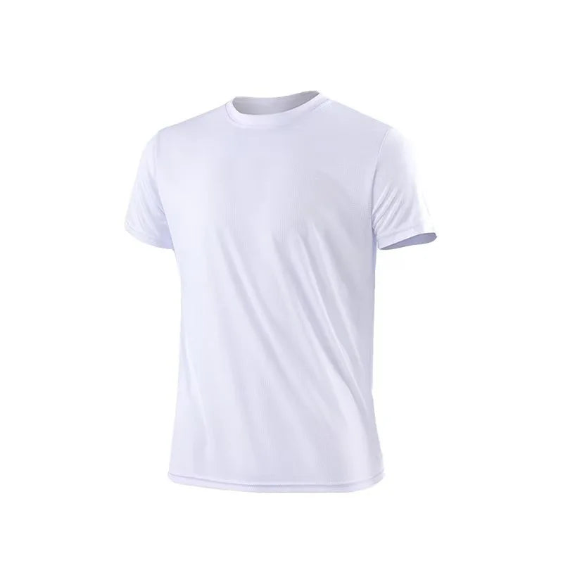 Summer Sport Gym t Shirt Men Quick Dry Running Bodybuilding Shirts Men Short Sleeve Fitness Tops Oversized Brazil t-Shirt Jersey