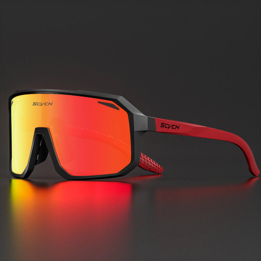 SCVCN Cycling Sunglasses Men MTB Road Driving Bike Glasses Outdoor Sports Women Bicycle Cycling UV400 Protective Glasses New
