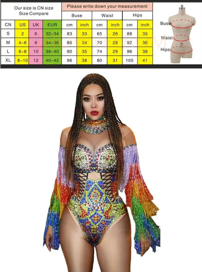 Night Club Party Party Performance Sexy Stage Costume Rhinestone Stretch Slim Jumpsuit Vestidos De Fiesta Evening Dresses Luxury