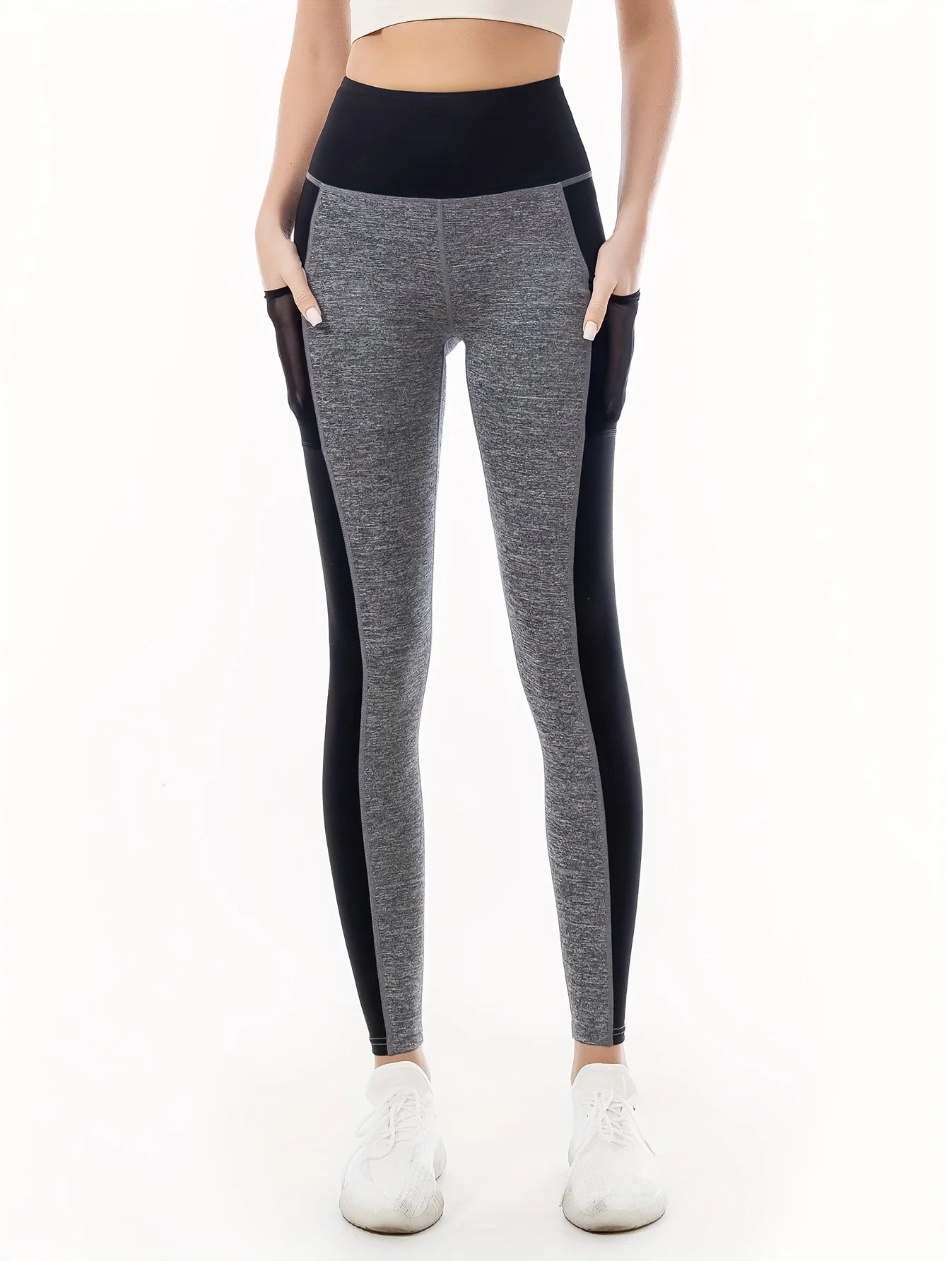 Yoga pants lift hip high waist seamless female peach hip elastic fitness tight quick dry running pants