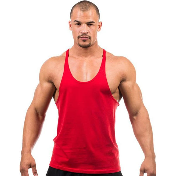 Bodybuilding Tank Top Men's Bodybuilding Clothes Fitness Sleeveless Top For Bodybuilding Male Undershirt Clothing Gym