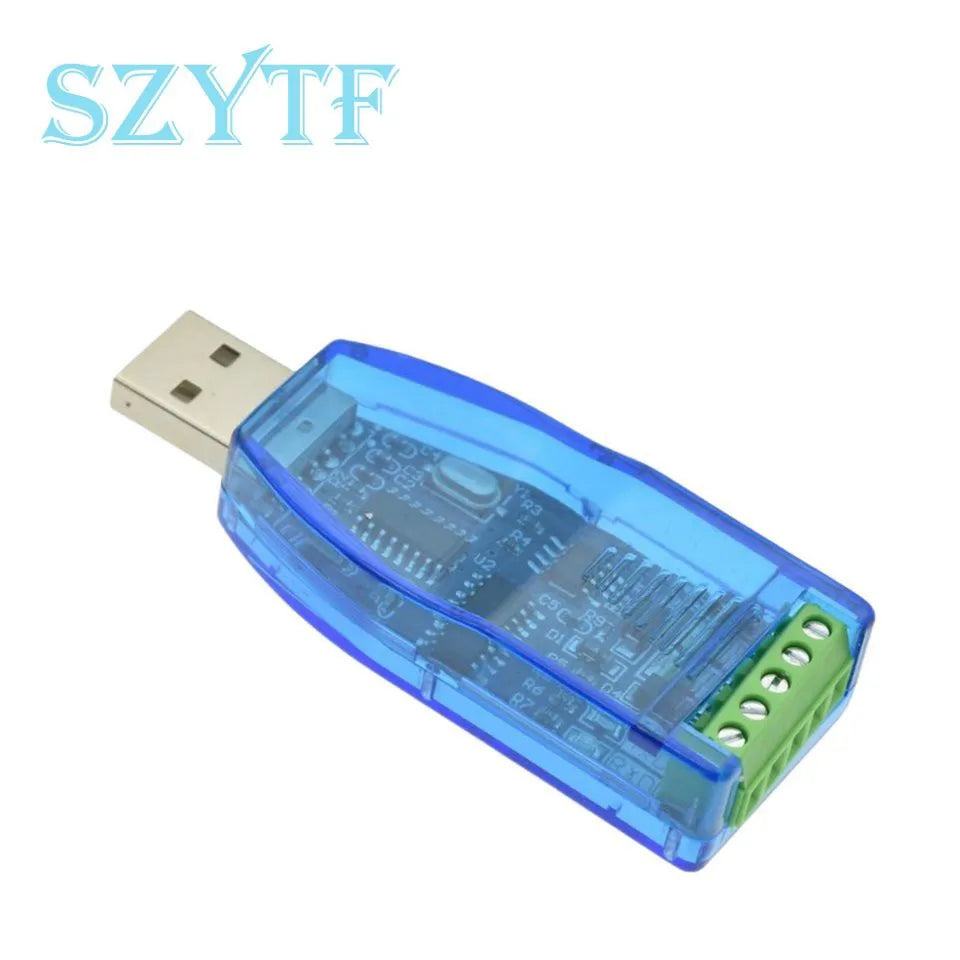 Industrial USB To RS485 Communication Module Bidirectional Half Duplex Serial Line Converter TVS Protection U485CH340G Converter