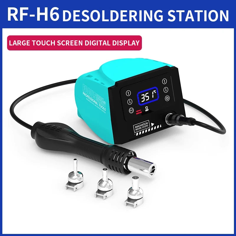 Turbine anti-static hot air desoldering station Air gun repair welding digital display high frequency BGA chip desoldering stati