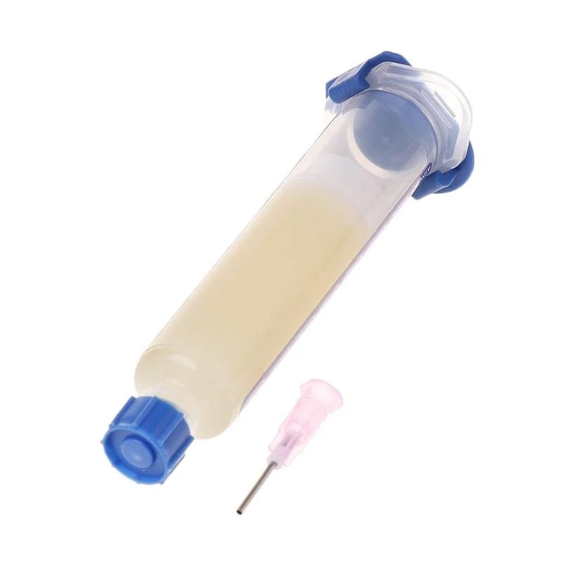 E06B 2 Pcs 10CC RMA-218 BGA Reballing No-Clean Repair Solder Flux Paste With Needles