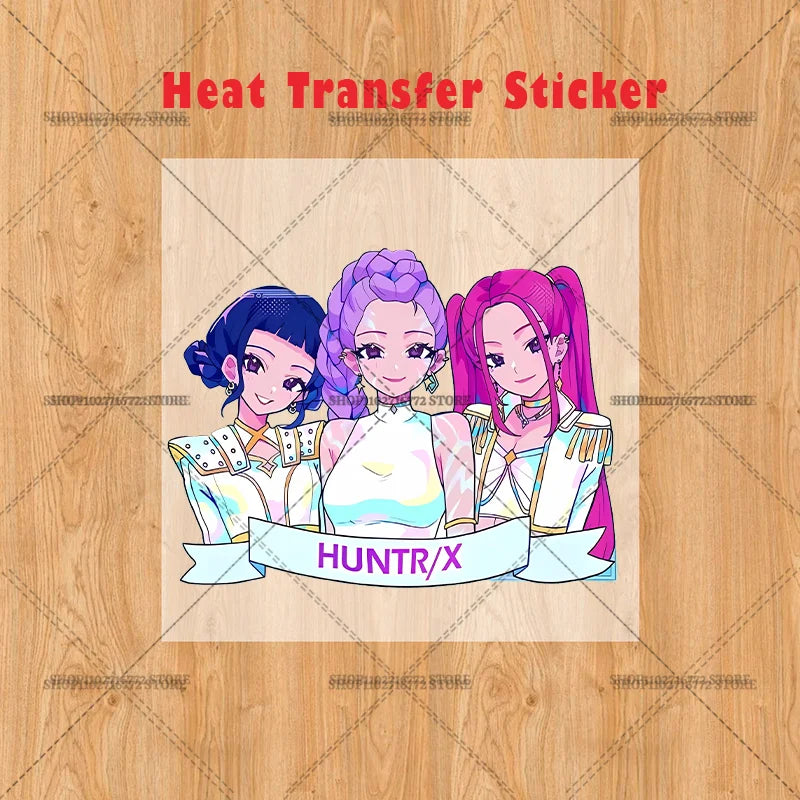 New Kpop Demon Hunter Bento Box Anime Huntrix Lunch Boxes with Dinnerware Girls School Picnic Food Storage Fruit Container Gift