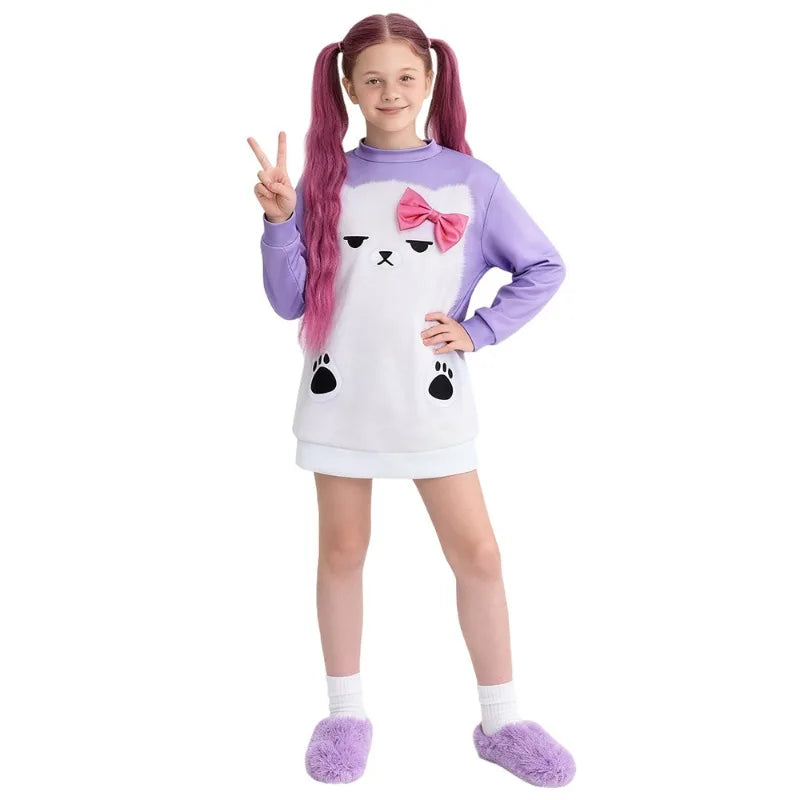 Kpop K Pop Demon Hunters Rumi Zoey Mira Cosplay Costume Pajamas Suits for Women Girls Halloween Carnival Party Costumes