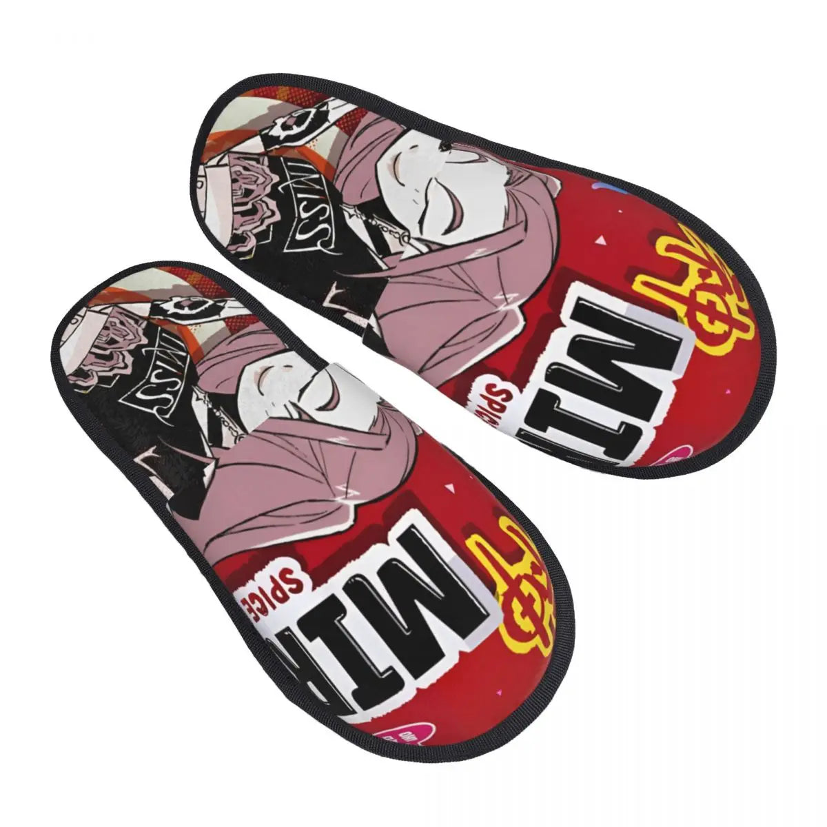 Custom Print Women Zoey Huntrix Kpop Demon Hunter House Slippers Cozy Warm Memory Foam Fluffy Slipper Indoor Outdoor Shoes