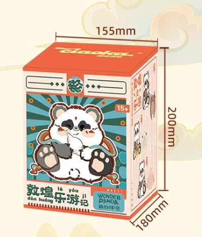 Authentic My Fat Panda Dunhuang Leyouji Series Plush Blind Box Cute Doll Collectible Figurine Trendy Girl'S Birthday Gift