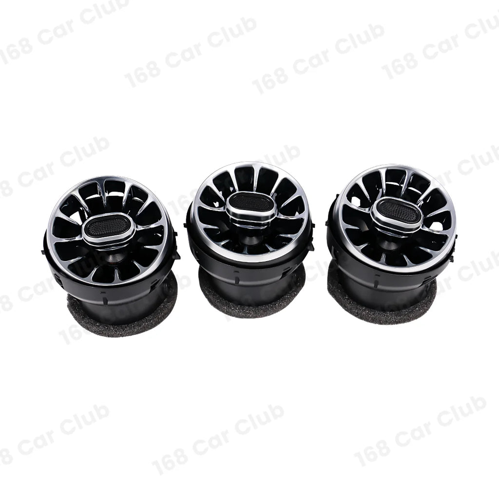 LED 256 Colors New Vents Ambient light For Ford Mustang Car 2015-2021 LED Dashboard Air Conditioning Turbine Air Outlet