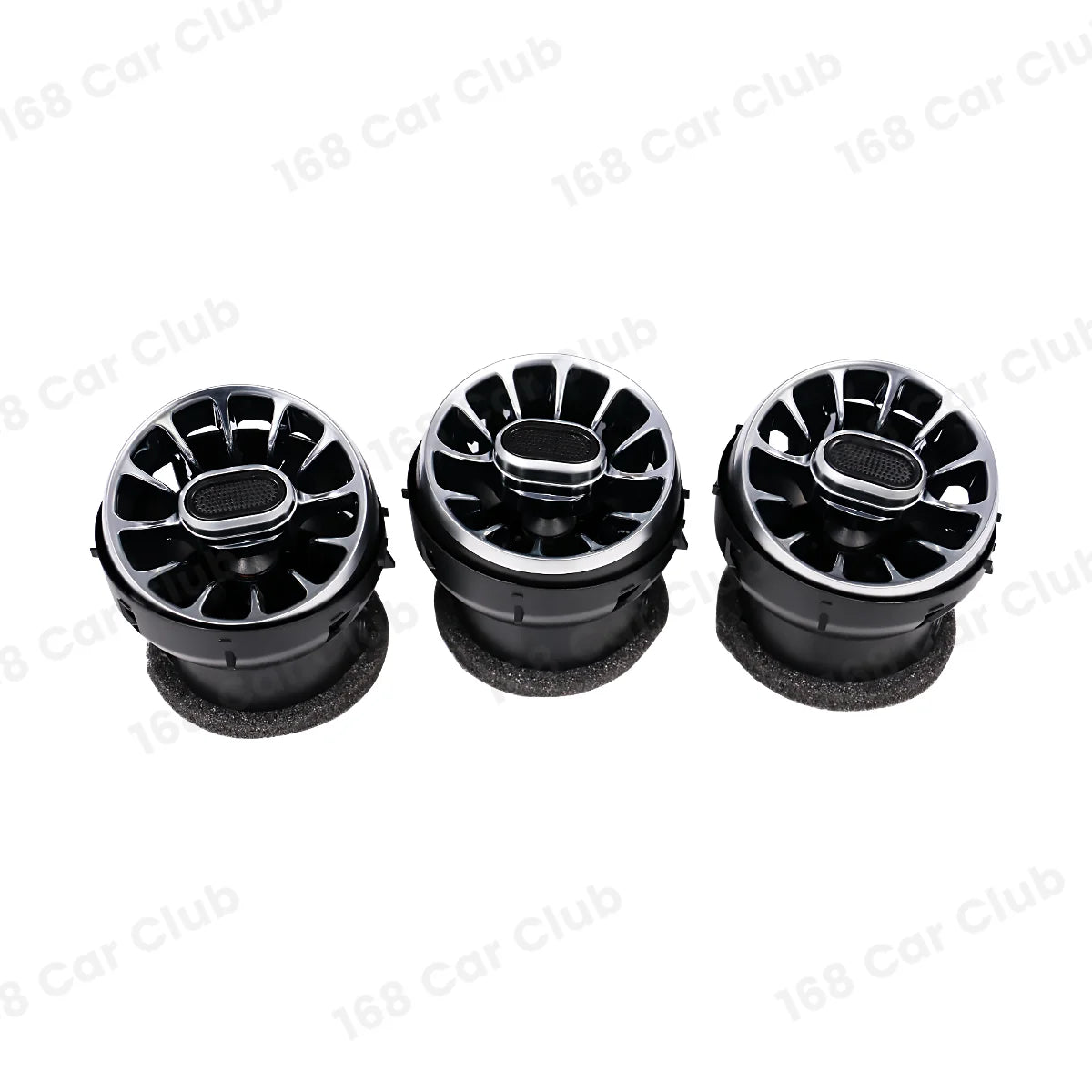 LED 256 Colors New Vents Ambient light For Ford Mustang Car 2015-2021 LED Dashboard Air Conditioning Turbine Air Outlet